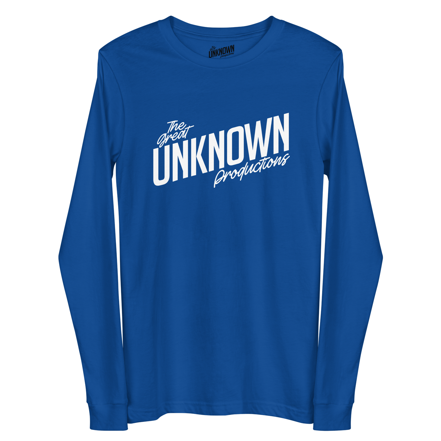 Angle Long Sleeve Tee - Royal Blue