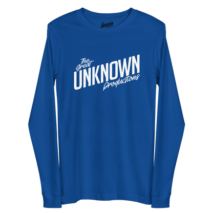 Angle Long Sleeve Tee - Royal Blue